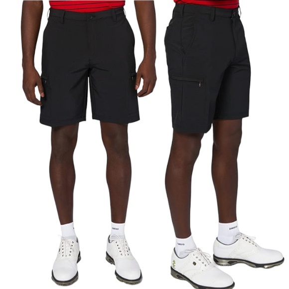 Izod Other - lzod XFG Black Golf Cargo Shorts Size 36